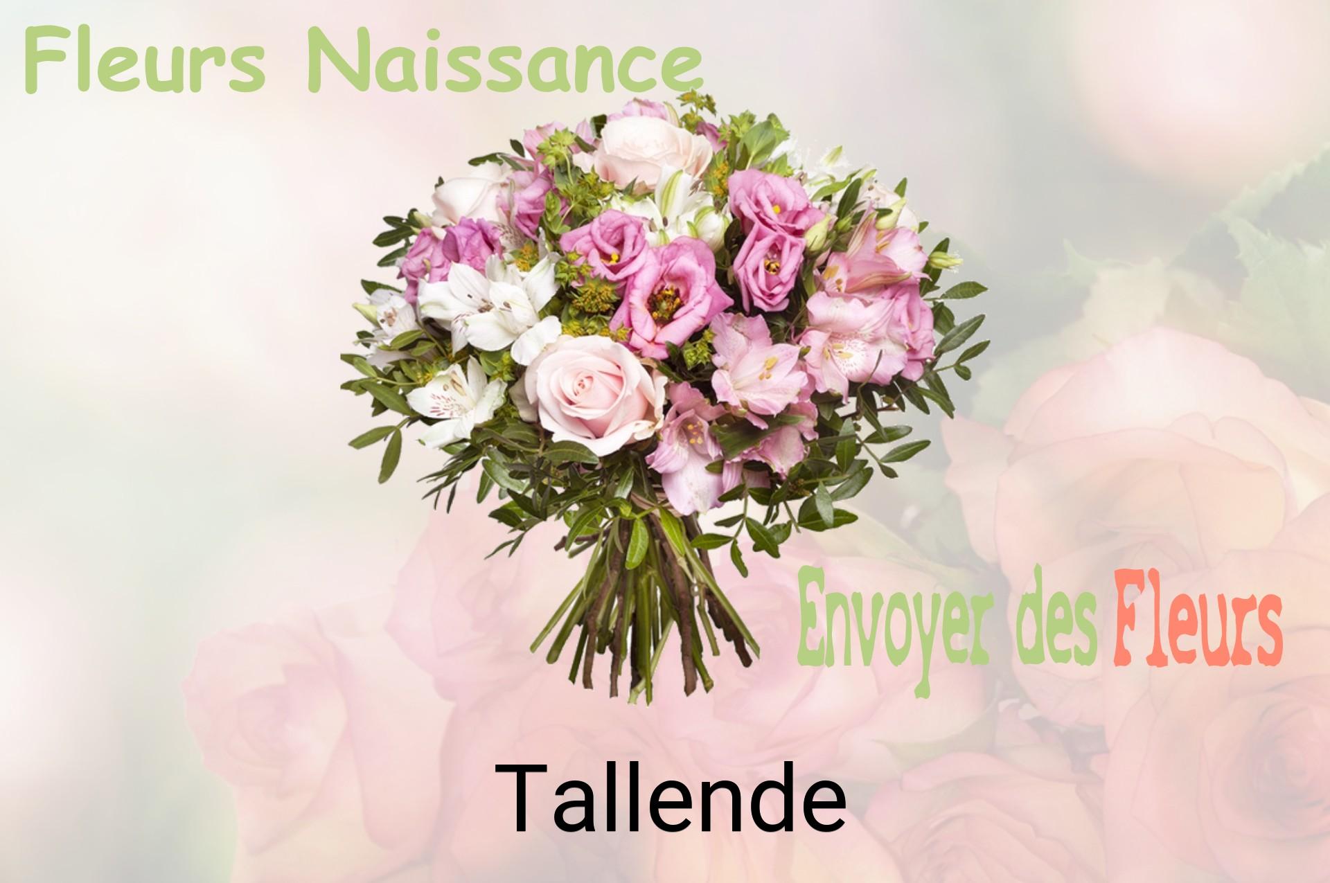 Bouquet de fleurs de naissance livré à Tallende