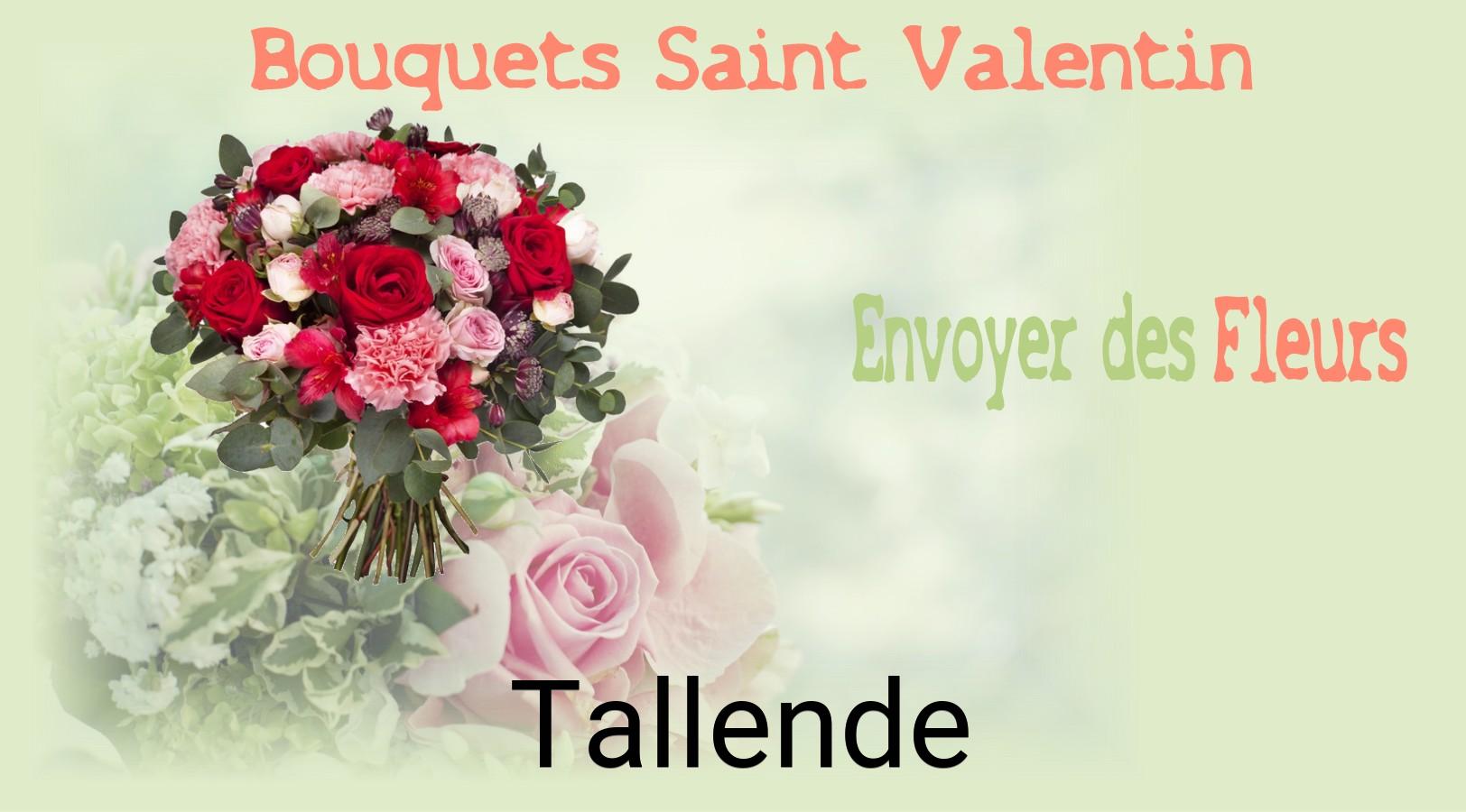 Roses de Saint-Valentin livrées à Tallende